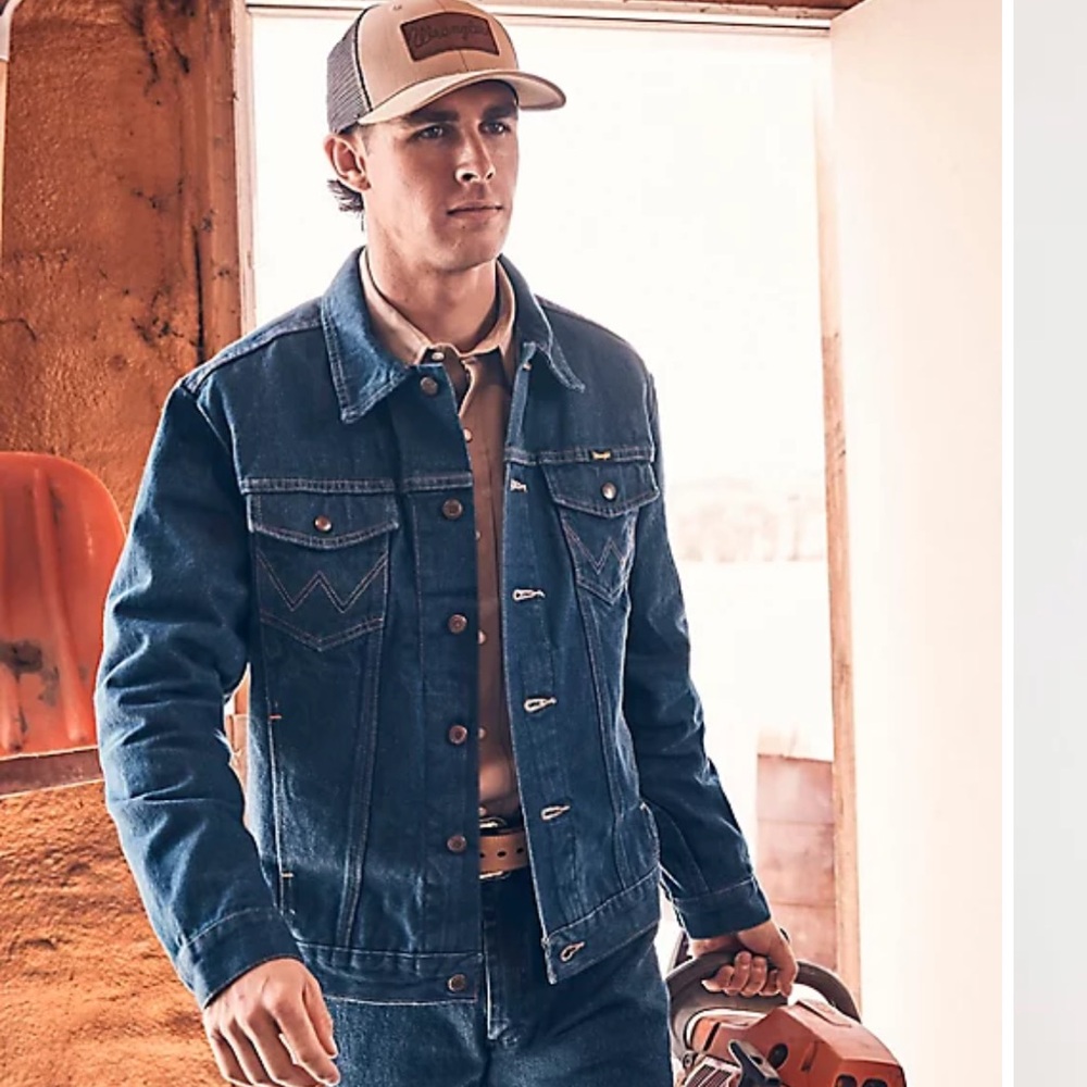Men's Classic Denim Jacket - Blue